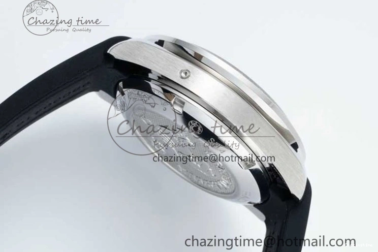 0706 TopPick Speedmaster Racing Master SS HKF Best Edition White Black Dial on Black Rubber Strap A 7813